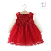 bebeshka-detska-roklq-komplekt-red-sequin