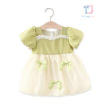 bebeshka-detska-roklq-organza-dantela-little-charm-green